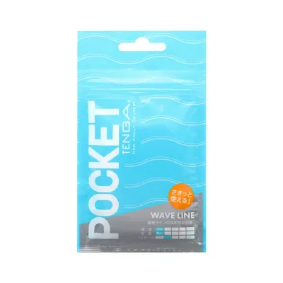 Мастурбатор карманный "POCKET TENGA WAVE LINE"