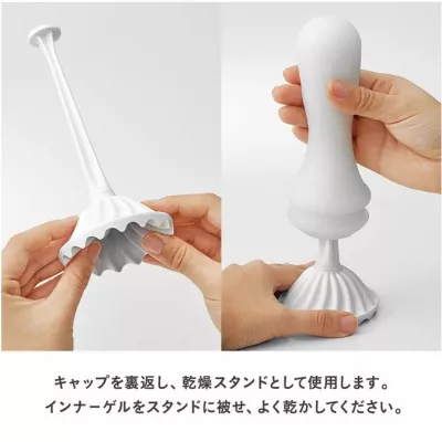 Мастурбатор ручной "TENGA MOOVA SILKY WHITE"