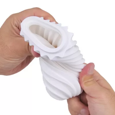 Мастурбатор ручной "TENGA MOOVA SILKY WHITE"