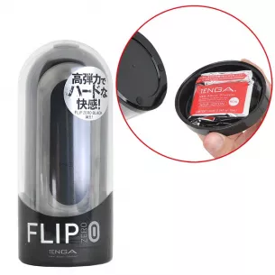 Мастурбатор ручной "TENGA Flip 0 Zero Black"