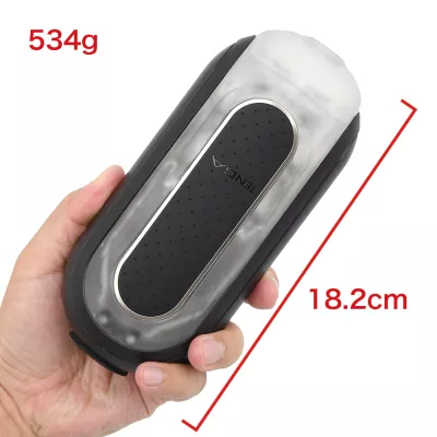 Мастурбатор ручной "TENGA Flip 0 ELECTRIC VIBE BLACK"