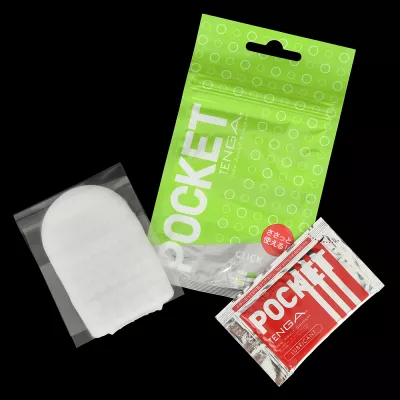 Мастурбатор карманный "POCKET TENGA BLOCK EDGE COLD"