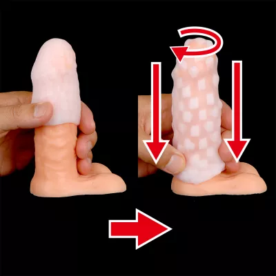 Мастурбатор карманный "POCKET TENGA BLOCK EDGE COLD"