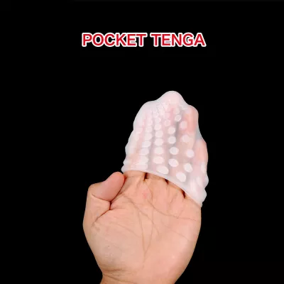 Мастурбатор карманный "POCKET TENGA BLOCK EDGE COLD"