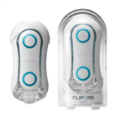 Мастурбатор ручной "TENGA FLIP ORB BLUE RUSH"