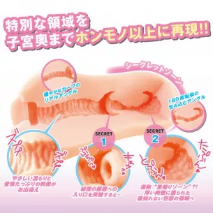 Мастурбатор вагина “19R Secret Uterus”