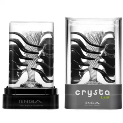 Мастурбатор ручной "TENGA crysta Leaf"