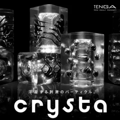Мастурбатор ручной "TENGA crysta Leaf"
