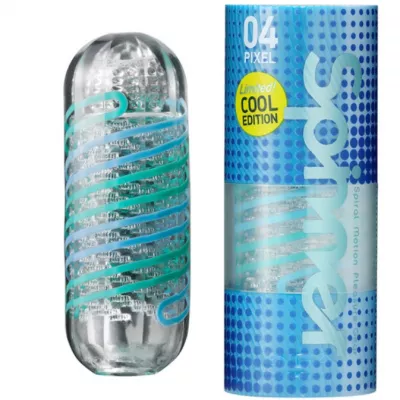 Мастурбатор ручной "TENGA SPINNER 04PIXEL COOL"