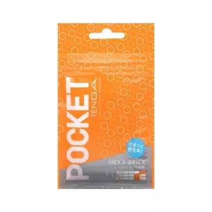 Мастурбатор карманный "POCKET TENGA HEXA-BRICK"