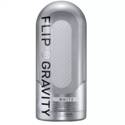 Мастурбатор ручной "TENGA Flip 0 Zero GRAVITY WHITE"