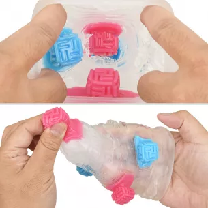 Мастурбатор ручной "TENGA Bobble Crazy Cubes"