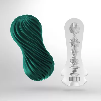 Мастурбатор ручной "TENGA MOOVA FIZZY GREEN"
