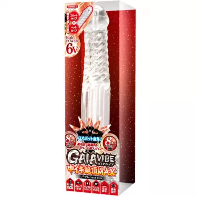 Вибратор вагинальный "GAIA Orgasm MAX Clear Soft"