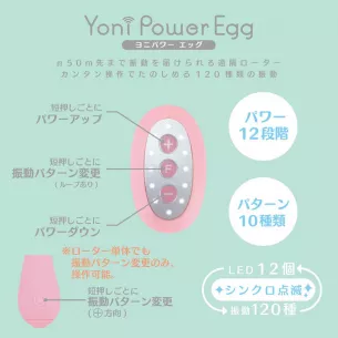 Вибройяцо ДУ на шнурочке "Yoni Power Egg"