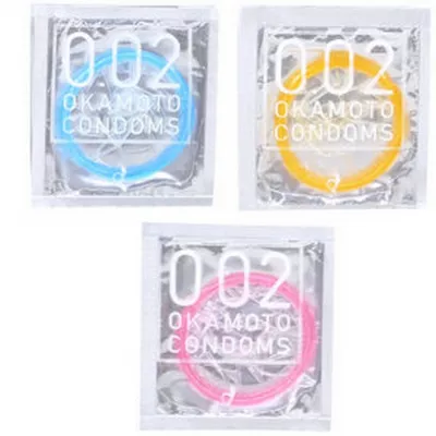 Презервативы "Okamoto 0.02EX COLORFUL"