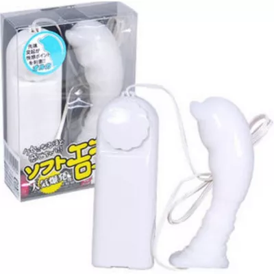 Вибромассажер простаты "Soft Enema Rotor White"