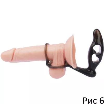 Эрекционное кольцо со стимулятором ''Sumusu Anal Type2''