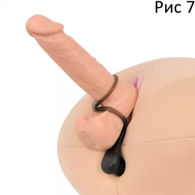 Эрекционное кольцо со стимулятором ''Sumusu Anal Type2''