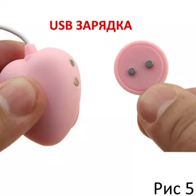 Вибропуля двойная ''Nemo Chaji 2Pink''