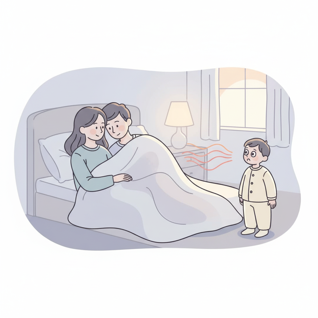 Что делать, если ребёнок увидел секс между родителями