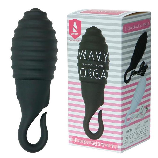 Тренажер вагинальных мышц Wavy Orga Black - TOY69.ru select 603 orga