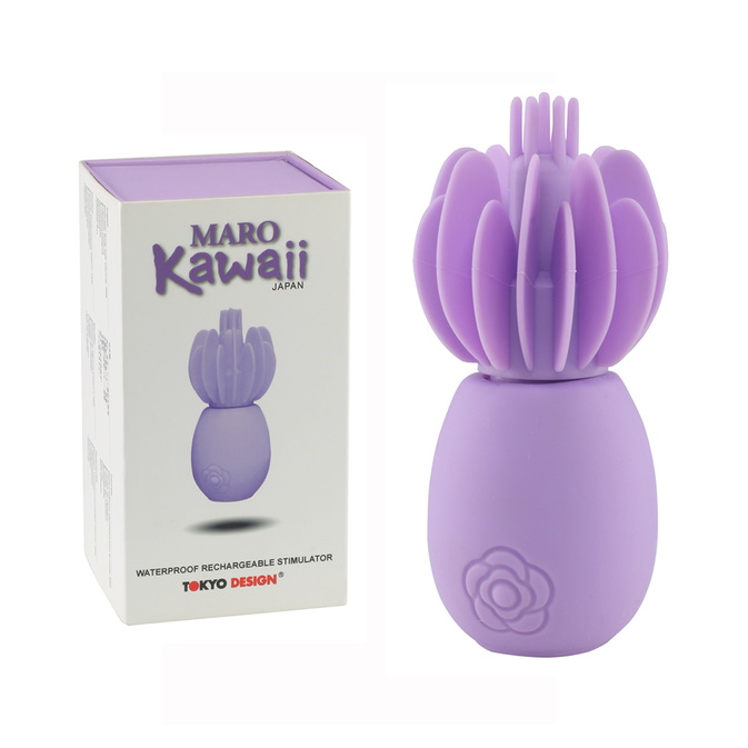 Минимассажер с вращением MARO Kawai No.13 Lavender секс игрушки love sense вибратор с пультом управления 10 режимов