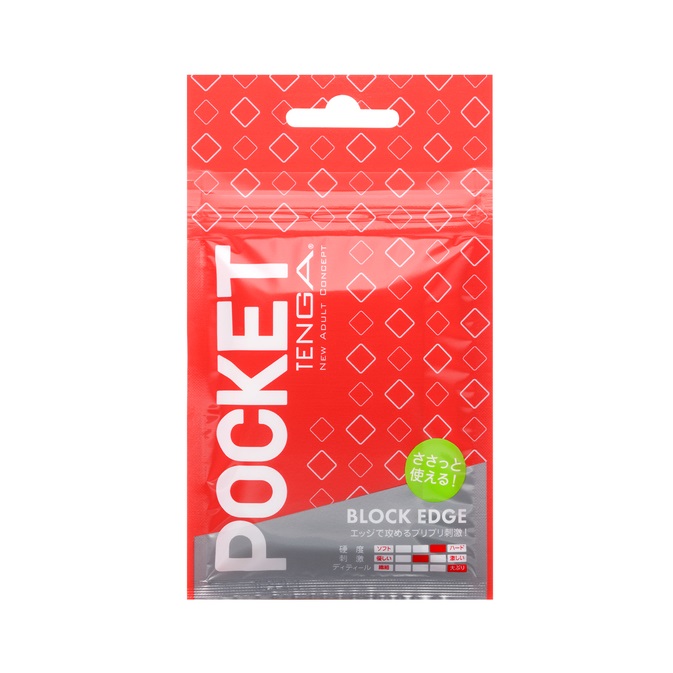 POCKET TENGA BLOCK EDGE