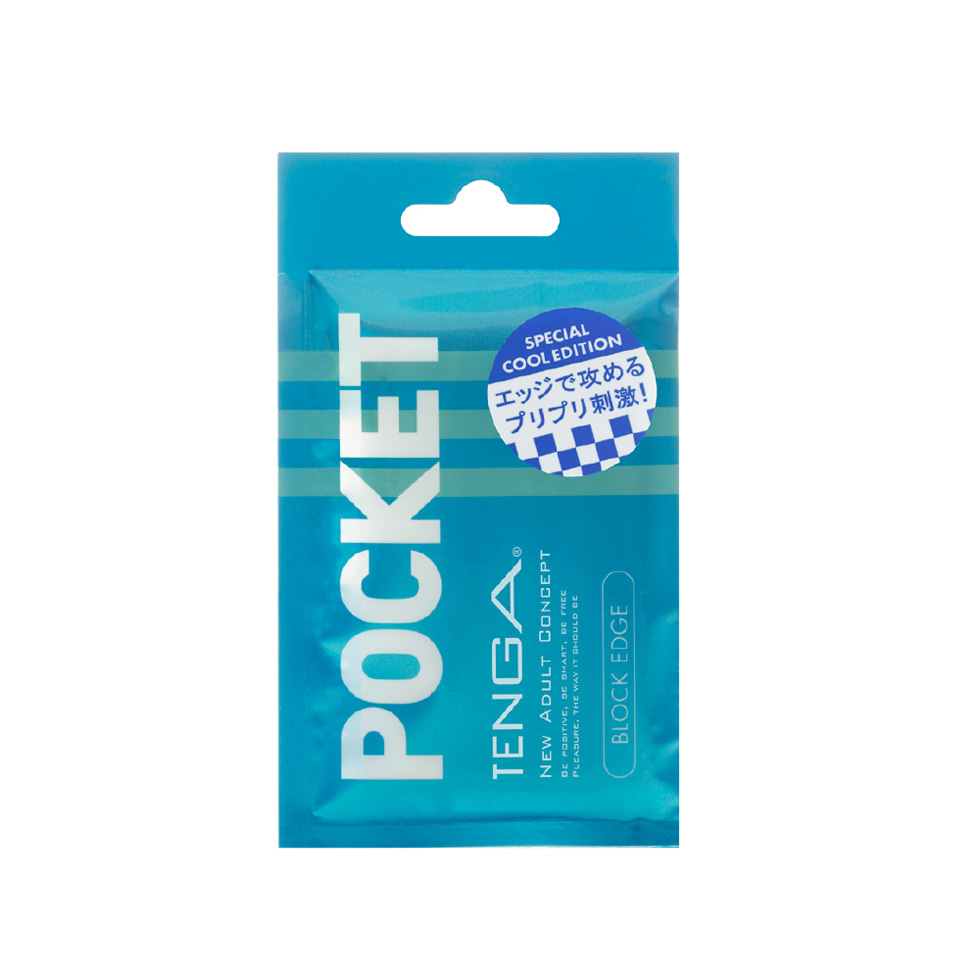 POCKET TENGA BLOCK EDGE COLD
