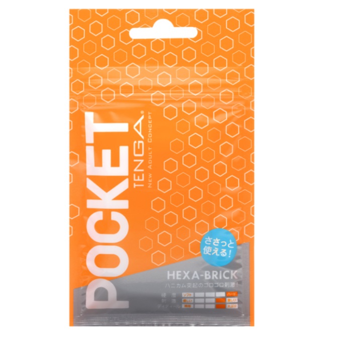 POCKET TENGA HEXA-BRICK