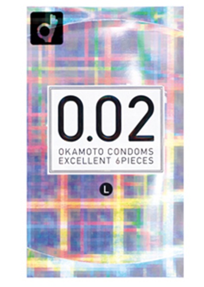 6 шт/ Okamoto 0.02EX Large